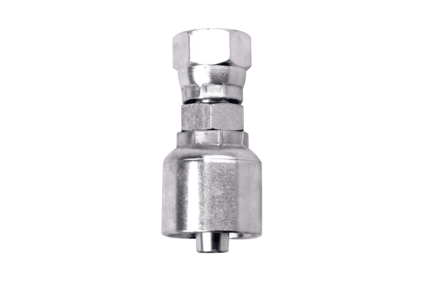 HOSE END, CRIMP, -06 TO -06 SWIVEL H20101