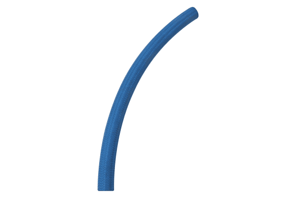 HOSE, CLOTH, -16, BLUE (PER INCH) H00203